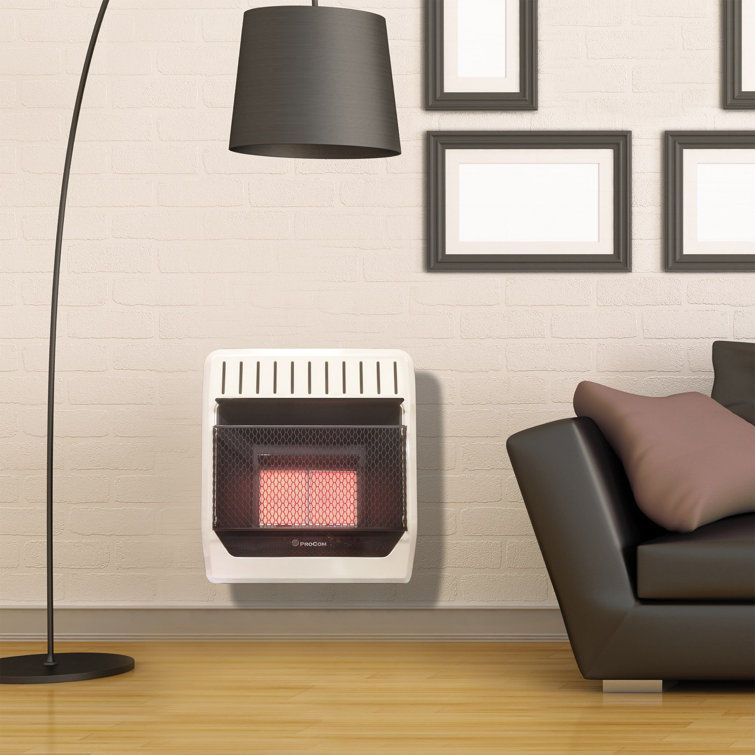 Natural Gas High Efficiency Wall Mounted Space Heater with